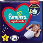Pampers Baby Dry Pants / Baby Dry Night Pants luierbroekjes maat 5 | 24 stuks