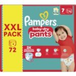 Pampers Baby Dry Pants luierbroekjes maat 7 | 72 stuks