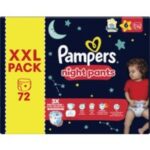 Pampers Baby Dry Pants, Baby Dry Night Pants luierbroekjes maat 6 | 72 stuks
