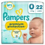 Pampers Premium Protection luiers maat 0 | 22 stuks