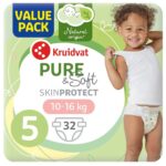 Kruidvat Pure & Soft luiers maat 5 | 32 stuks