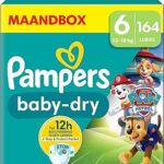 Pampers Baby Dry luiers maat 6 | 164 stuks