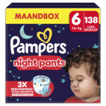 Pampers Baby Dry Pants, Baby Dry Night Pants luierbroekjes maat 6 | 138 stuks