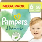 Pampers Harmonie luiers maat 6 | 58 stuks