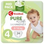 Kruidvat Pure & Soft luiers maat 4 | 24 stuks