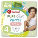 Kruidvat Pure & Soft luierbroekjes maat 4 | 21 stuks
