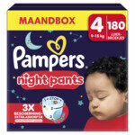 Pampers Baby Dry Pants, Baby Dry Night Pants luierbroekjes maat 4 | 180 stuks