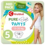 Kruidvat Pure & Soft luierbroekjes maat 5 | 18 stuks