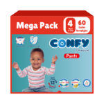 Confy luierbroekjes maat 4 | 60 stuks