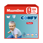 Confy luierbroekjes maat 5 | 120 stuks