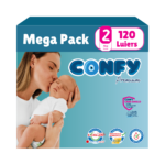Confy luiers maat 2 | 120 stuks