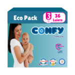 Confy luiers maat 3 | 36 stuks