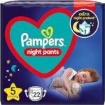 Pampers Baby Dry Pants / Baby Dry Night Pants luierbroekjes maat 5 | 22 stuks