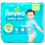 Pampers Baby Dry luiers maat 6 | 34 stuks