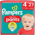 Pampers Baby Dry Pants luierbroekjes maat 4 | 27 stuks