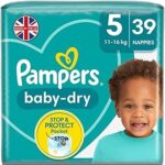 Pampers Baby Dry luiers maat 5 | 39 stuks