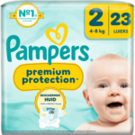 Pampers Premium Protection luiers maat 2 | 23 stuks