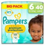 Pampers Premium Protection luiers maat 6 | 40 stuks
