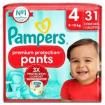 Pampers Premium Protection Pants luierbroekjes maat 4 | 31 stuks