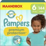 Pampers Premium Protection luiers maat 6 | 144 stuks