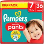 Pampers Baby Dry luiers maat 7 | 36 stuks