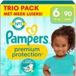 Pampers Premium Protection luiers maat 6 | 90 stuks