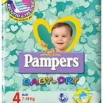 Pampers Baby Dry luiers maat 4 | 58 stuks