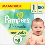 Pampers Harmonie luiers maat 1 | 180 stuks