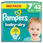 Pampers Baby Dry luiers maat 7 | 42 stuks