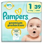 Pampers Premium Protection luiers maat 1 | 39 stuks