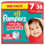 Pampers Baby Dry Pants luierbroekjes maat 7 | 38 stuks
