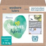 Pampers Harmony Hybrid wasbare luiers | 3 stuks