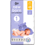 Etos Soft & Protect luiers maat 1 | 48 stuks