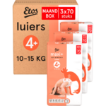 Etos luiers maat 4+ | 210 stuks