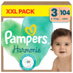 Pampers Harmonie luiers maat 3 | 104 stuks
