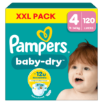 Pampers Baby Dry luiers maat 4 | 120 stuks