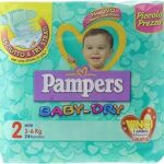 Pampers Baby Dry luiers maat 2 | 24 stuks