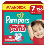 Pampers Baby Dry Pants luierbroekjes maat 7 | 126 stuks