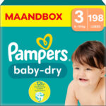 Pampers Baby Dry luiers maat 3 | 198 stuks