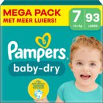 Pampers Baby Dry luiers maat 7 | 93 stuks