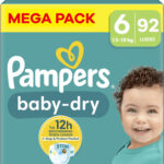 Pampers Baby Dry luiers maat 6 | 92 stuks