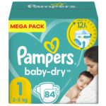 Pampers Baby Dry luiers maat 1 | 84 stuks