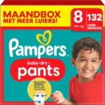 Pampers Baby Dry Pants luierbroekjes maat 8 | 132 stuks