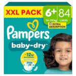 Pampers Baby Dry luiers maat 6+ | 84 stuks