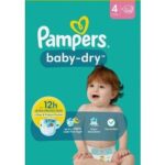 Pampers Baby Dry luiers maat 4 | 120 stuks