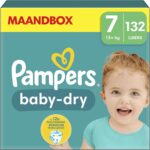 Pampers Baby Dry luiers maat 7 | 132 stuks