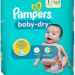 Pampers Baby Dry luiers maat 1 | 21 stuks