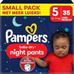 Pampers Baby Dry Pants / Baby Dry Night Pants luierbroekjes maat 5 | 35 stuks