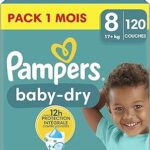 Pampers Baby Dry luiers maat 8 | 120 stuks