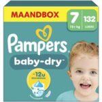 Pampers Baby Dry luiers maat 7 | 132 stuks